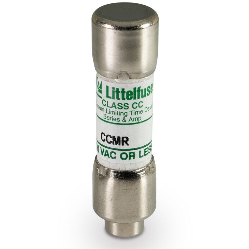 foto del prodotto fusibile cilindrico industriale, 10,3x38mm, classe cc, 600v 20a, per protezione motori, a norme ul-csa - littelfuse ccmr020
