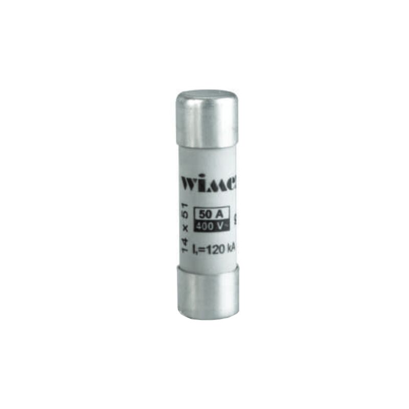 foto del prodotto fusibile cilindrico industriale cf 14 gg 50a wimex cod. 5400250 
