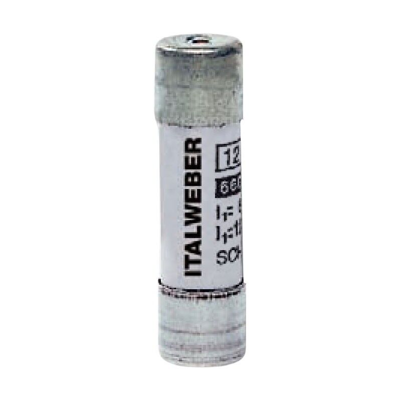 foto del prodotto fusibile cilindrico italweber 10,3 x 38 mm ch10 am 32a 400v 1422032