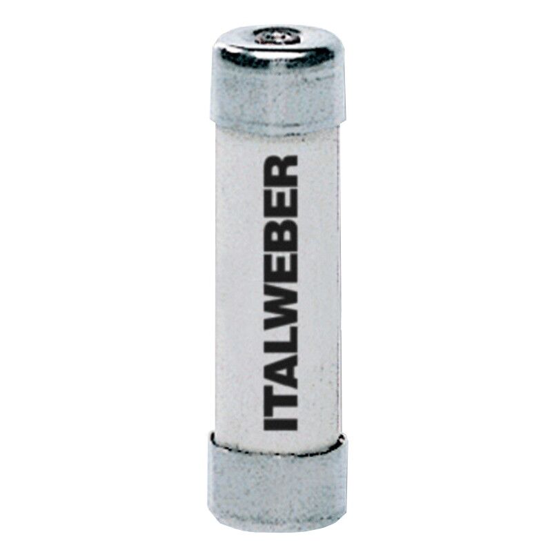 foto del prodotto fusibile cilindrico italweber 8,5 x 31,5 mm gg 2a 400v 1100002