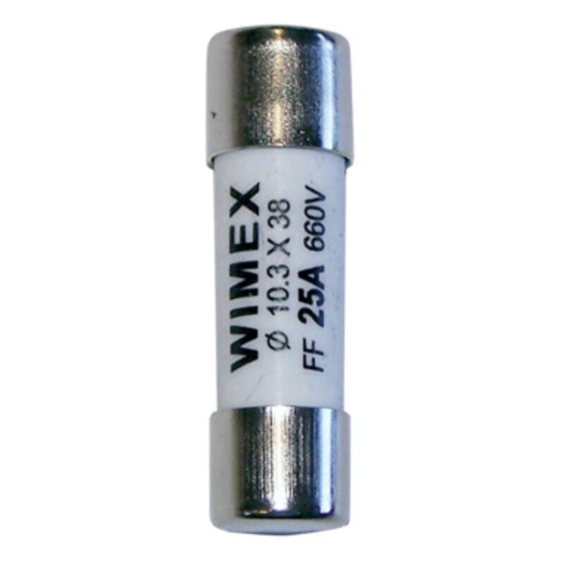 foto del prodotto fusibile cilindrico, super rapido, cf10 ff, 10,3x38mm, 660v 16a wimex 5403050