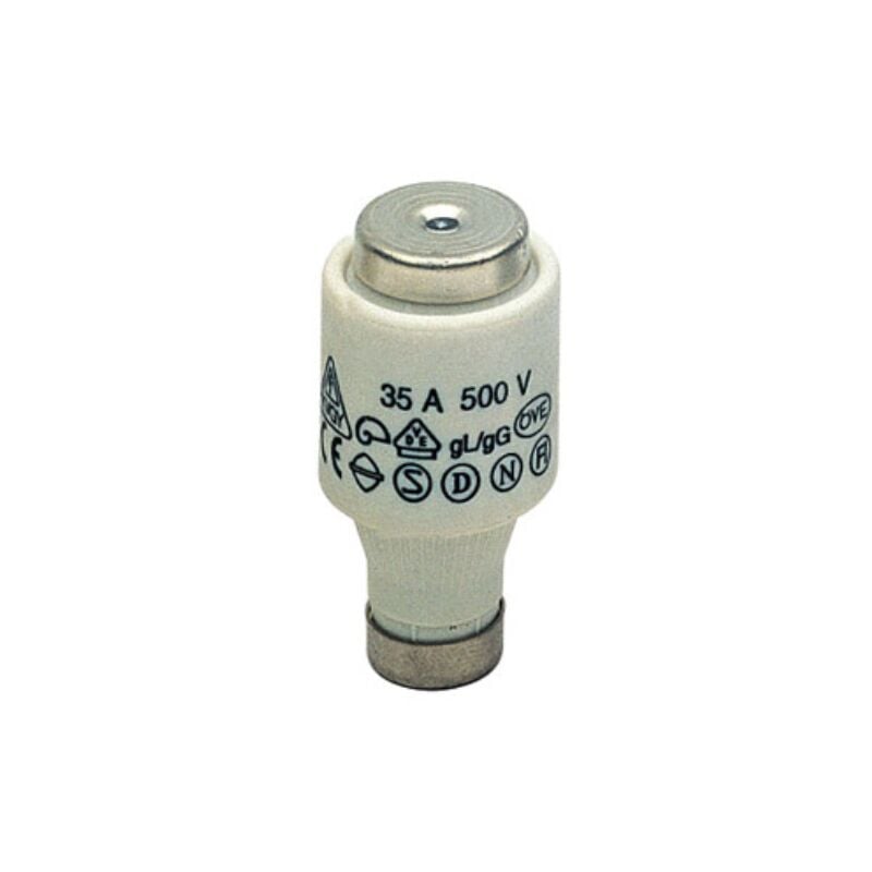 foto del prodotto fusibile d, diii e33, intervento rapido, 28x50mm, 500v 50a, impiego f wimex 5300350