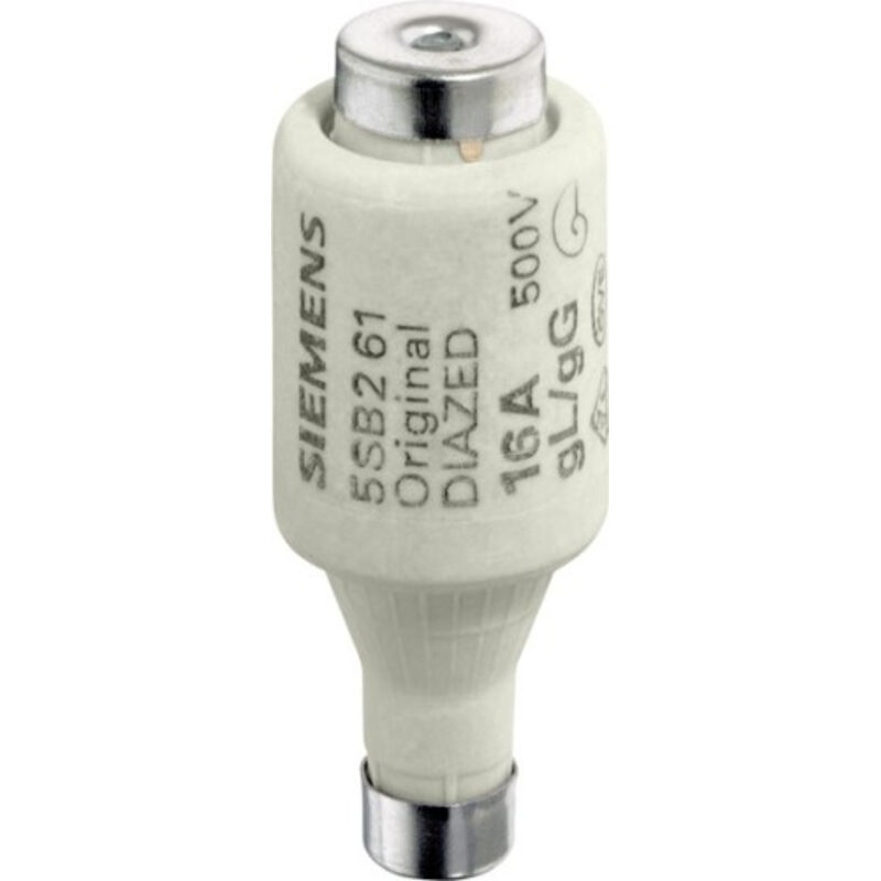 foto del prodotto fusibile diazed dii gl/gg e27 4a 500vca 5sb221 - siemens