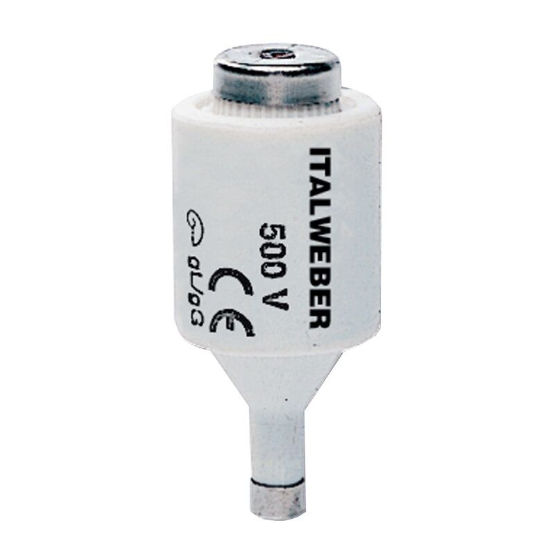 foto del prodotto fusibile diazed italweber dii passo e27 curva rapida 16a 500v 1221016