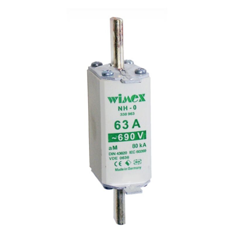 foto del prodotto fusibile nh 0, 690v 16a, impiego am wimex 5506016