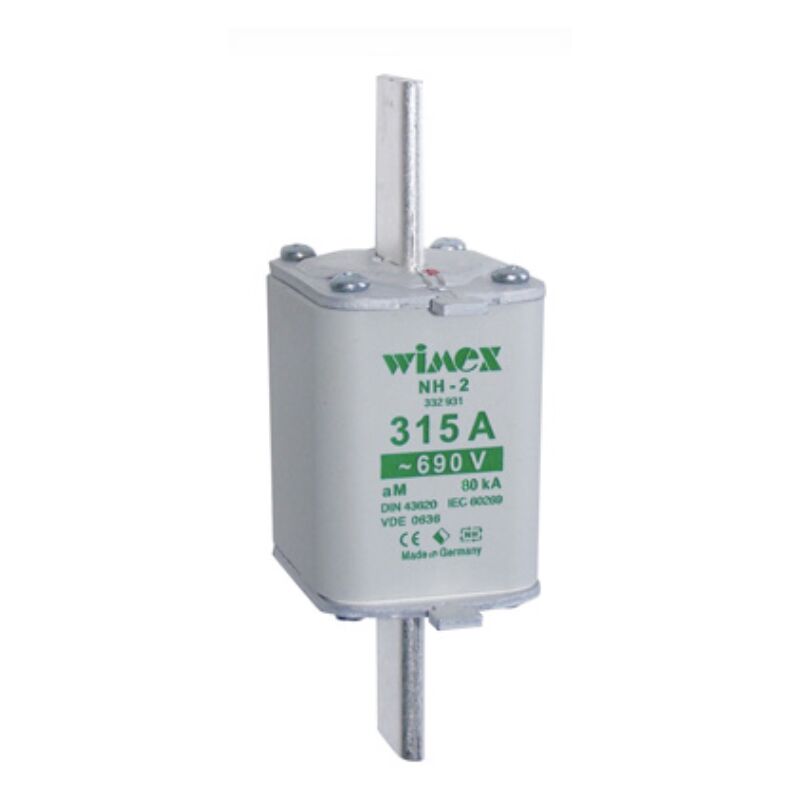 foto del prodotto fusibile nh 2, 690v 160a, impiego am wimex 5508160