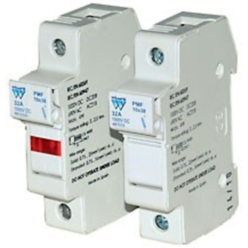 foto del prodotto fusibili e portafusibili pmf10x1 1000vdc 32aip20 wimex cod. 5450101f 