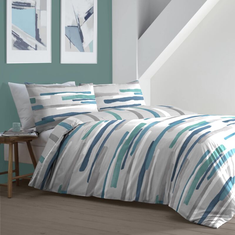foto del prodotto fusion clifton set copripiumino dimensioni letto singolo in foglia di t 