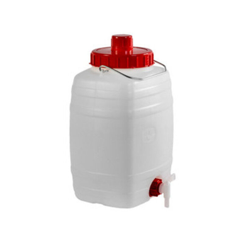 foto del prodotto fustino con rubinetto e sfiato lt.10 demetra