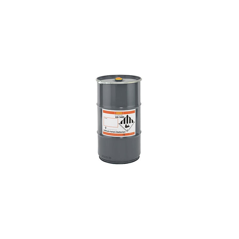foto del prodotto fusto di sicurezza per stoccaggio e trasporto di batterie cemo