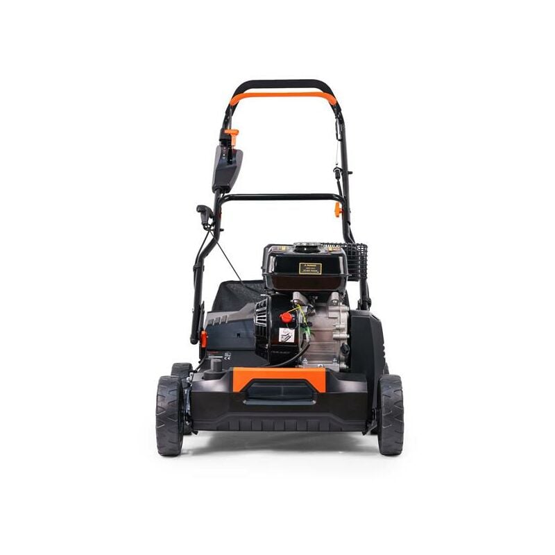 foto del prodotto fuxtec arieggiatore scarificatore a scoppio raccoglierba motore 4 tempi 5.6cv 40cm bv240