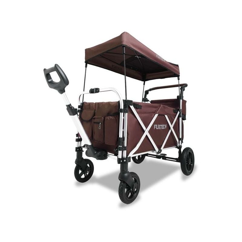 foto del prodotto fuxtec carrello pieghevole ctl950 super plus marrone ancora pi comfort per i bambini