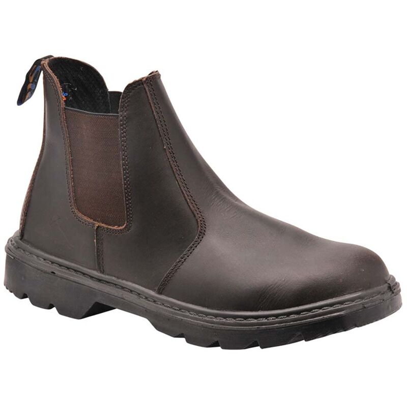 foto del prodotto fw51brr45 scarponcino dealer s1p, marrone, 45 portwest
