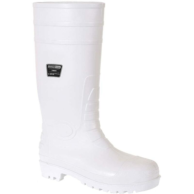 foto del prodotto fw84 s4, stivali di sicurezza in gomma unisex adulto, bianco bianco whr , 36 eu portwest