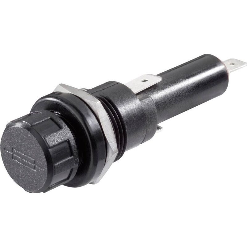 foto del prodotto fx0416 fx0416 portafusibili adatto per fusibile 6.3 x 25 mm 13 a 250 v ac 1 pz. bulgin