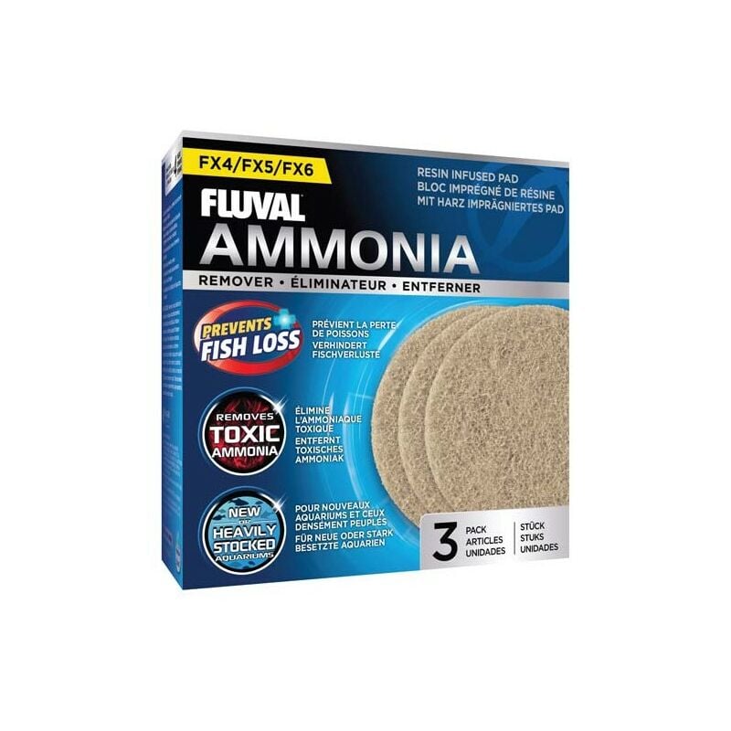 foto del prodotto fx4 6 plus elimina l ammoniaca 3 unit fluval