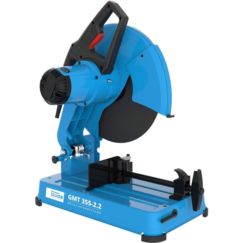 foto del prodotto g de - 40556 - seghetto in metallo gmt 355-2.2 disco da taglio in metallo, interruttore di sicurezza, morsa, potenza motore da 2,2 kw
