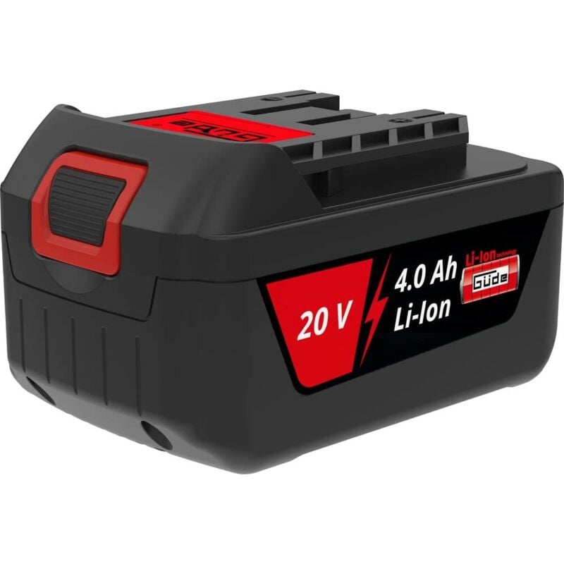foto del prodotto g de 95811 batteria ap 20 40.1 batteria agli ioni di litio 20 v, 4 ah, 80 wh, indicatore di stato di carica, adatto per tosaerba a batteria n.