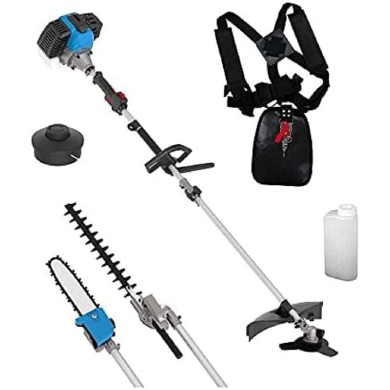 immagine 0 del prodotto g de kit per la cura del giardino gps 1001 4 in 1 motore a 2 tempi 1,2 1,6 kw ps , sega a catena con spada e catena decespugliatore tagliasiepi in