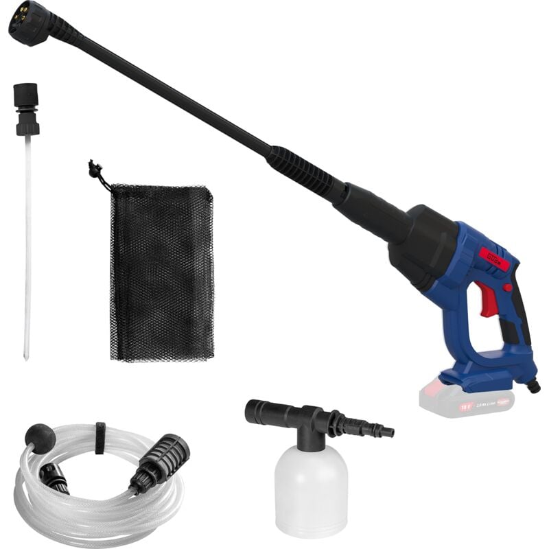 foto del prodotto g de pulitore a pressione a batteria dr 18 0 18 v, easy energy exchange, 22 bar max. pressione 120 l h max. volume di portata, ugello