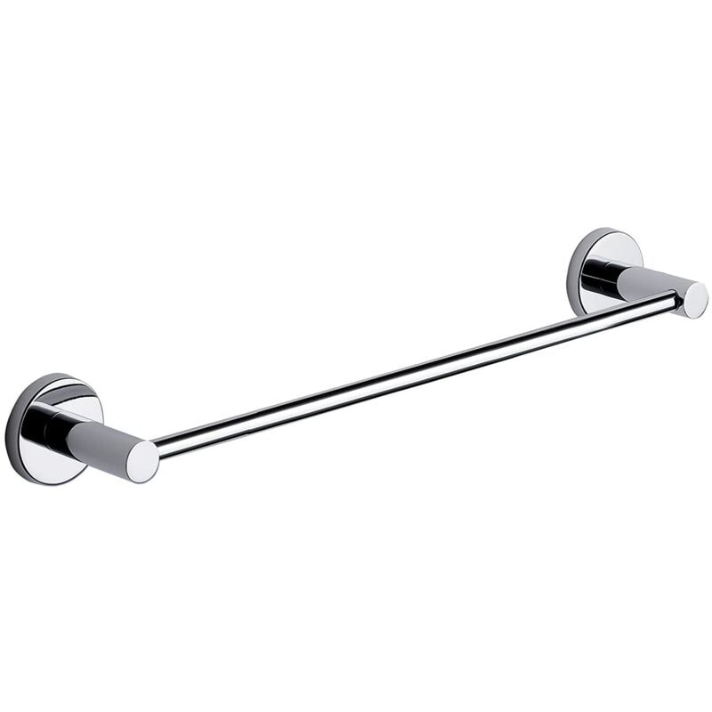 foto del prodotto g giacarta, porta asciugamani cm.35 con finitura cromata, porta salviette realizzato in acciaio inox con contenitori in vetro satinato, 10 anni di