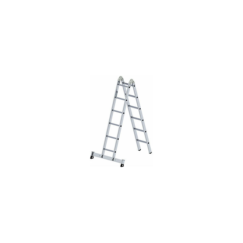 foto del prodotto g nzburger munk scala pieghevole in alluminio utilizzabile come scala a