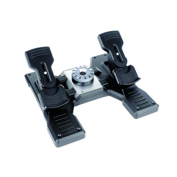 foto del prodotto g saitek pro flight rudder pedals usb