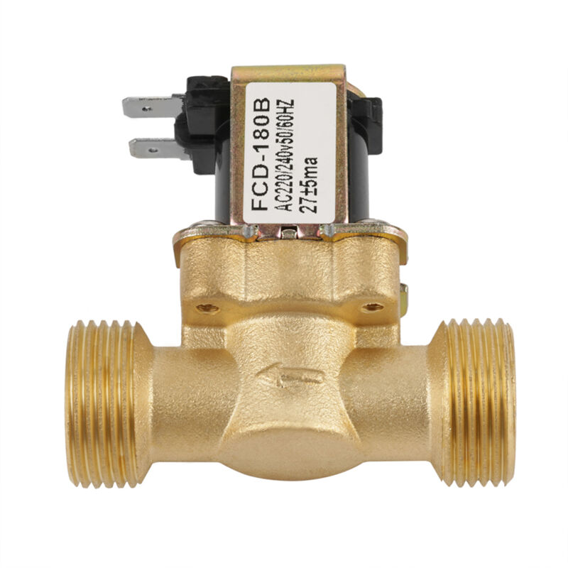 foto del prodotto g3 4 ingresso acqua a 2 vie n c elettrovalvola elettrica a pressione normale chiusa ca 220 v fcd 180b eosnow