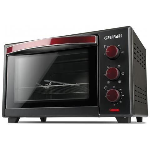foto del prodotto g3 ferrari forno elettrico ventilato il moro 28 plus capacità 28 litri potenza 1600 watt colore nero - g10132