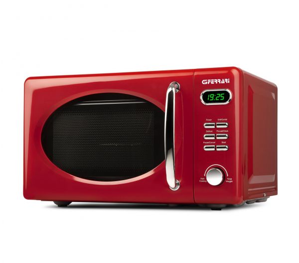 foto del prodotto g3 ferrari g10155 microonde vintage combinato digitale quot sapormio vintage quot , 1150w, 20 litri, 8 programmi, rosso