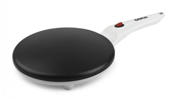 foto del prodotto g3 ferrari g10306 crepiera, 800 w, piastra 20cm, uso facile, completo di ciotola per impasto, maniglia antiscottatura, bianco