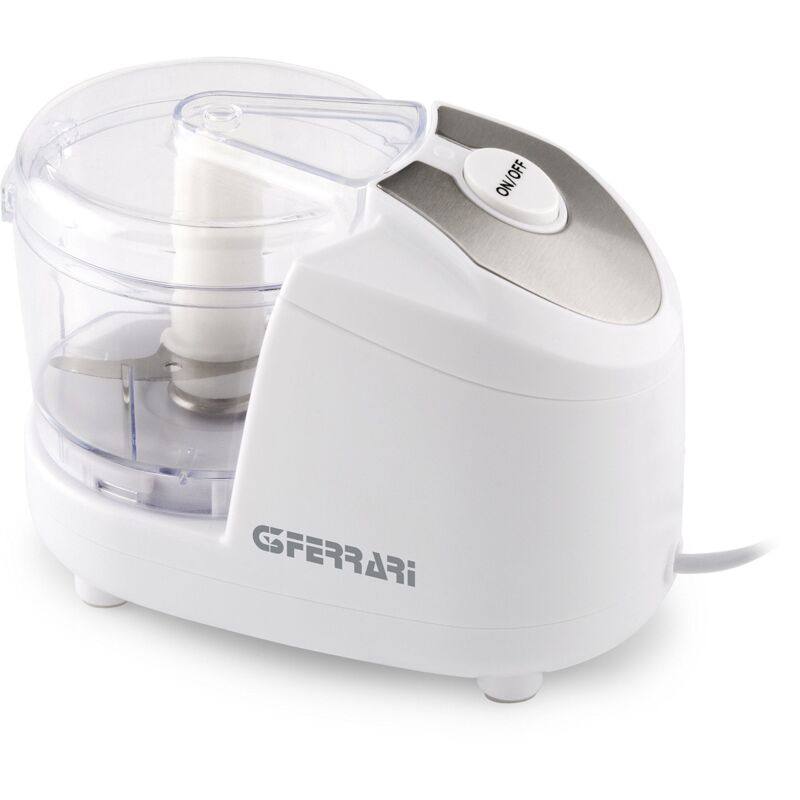 foto del prodotto g3 ferrari g20010 realmix tritatutto, 250 w, 0.4 litri, acciaio inox, bianco argento