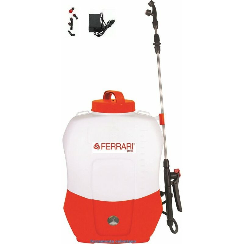 foto del prodotto g3 ferrari pompa irroratrice a zaino con batteria al litio 16 lt pompa spalla elettrica ferrari group