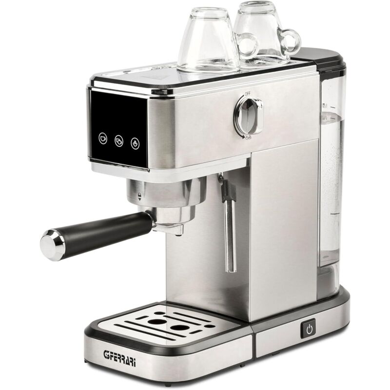 foto del prodotto g3 macchina da caff 15 bar x cialde e polvere standby e sleep cappuccinatore 3 filtri inox serbatoio 1l ferrari