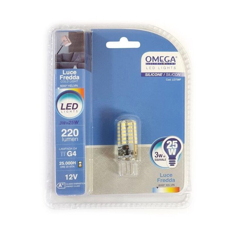 foto del prodotto g4 mini tubolare 3w 6000k