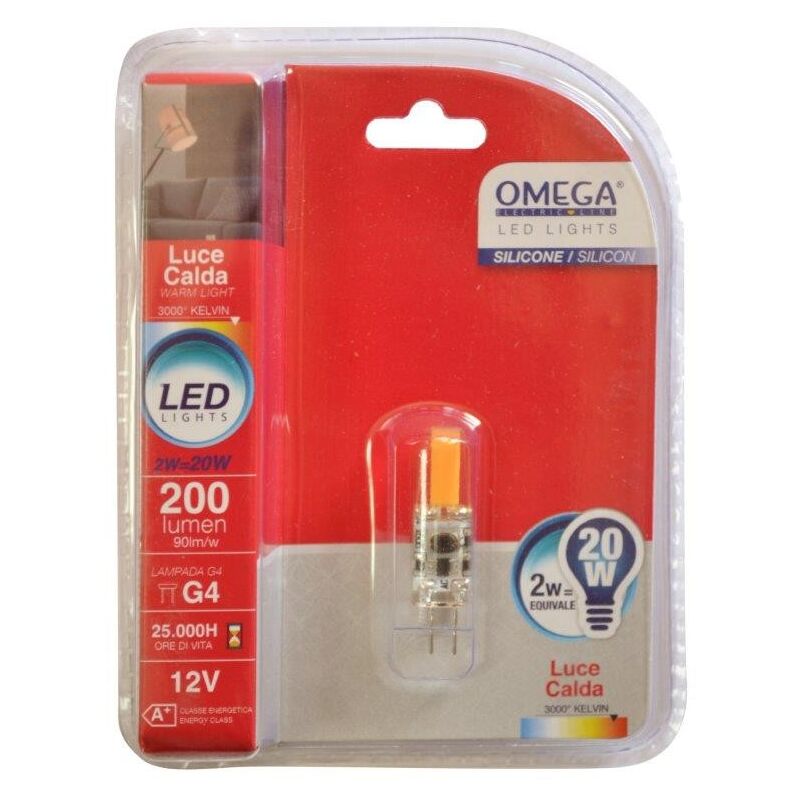 foto del prodotto g4 pinna cob 1,5w 12v 3000k