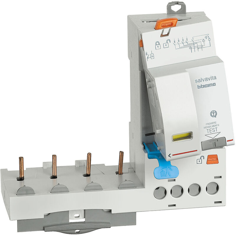 foto del prodotto g43ac32 modulo differenziale salvavita 4p tipo ac in 32a - bticino