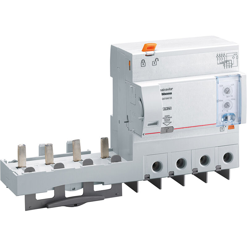 foto del prodotto g47xf125 modulo differenziale salvavita 4p tipo f in 125a bticino
