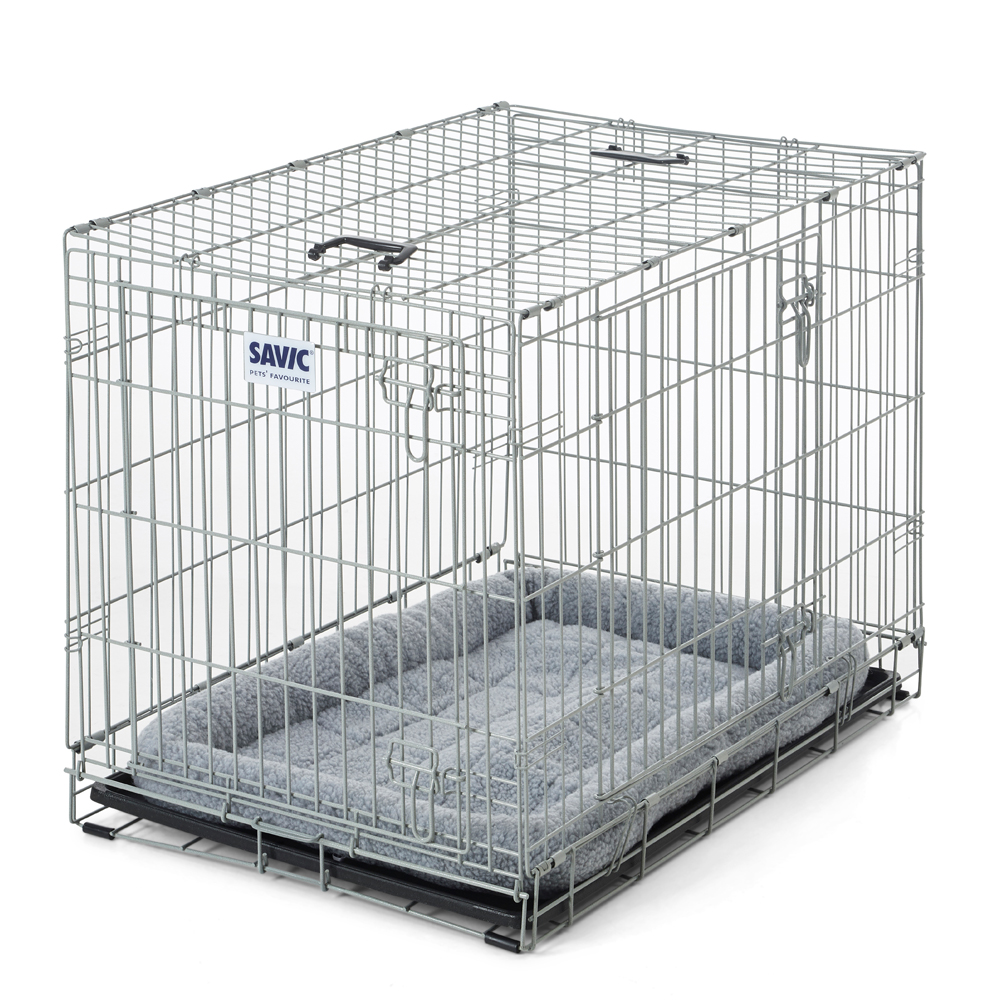 foto del prodotto gabbia per cani savic dog residence con cuscino l 91 x p 61 x h 71 cm