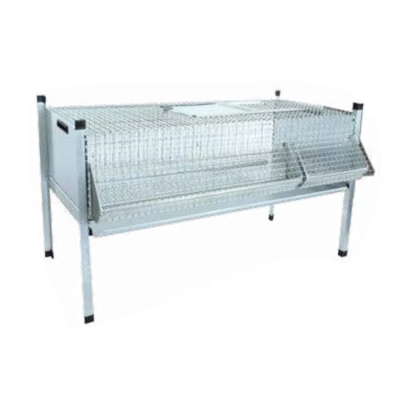 foto del prodotto gabbia pulcini e quaglie 100119 ropet 15 quaglie 4kg 99x47x50 cm sovrapponibile