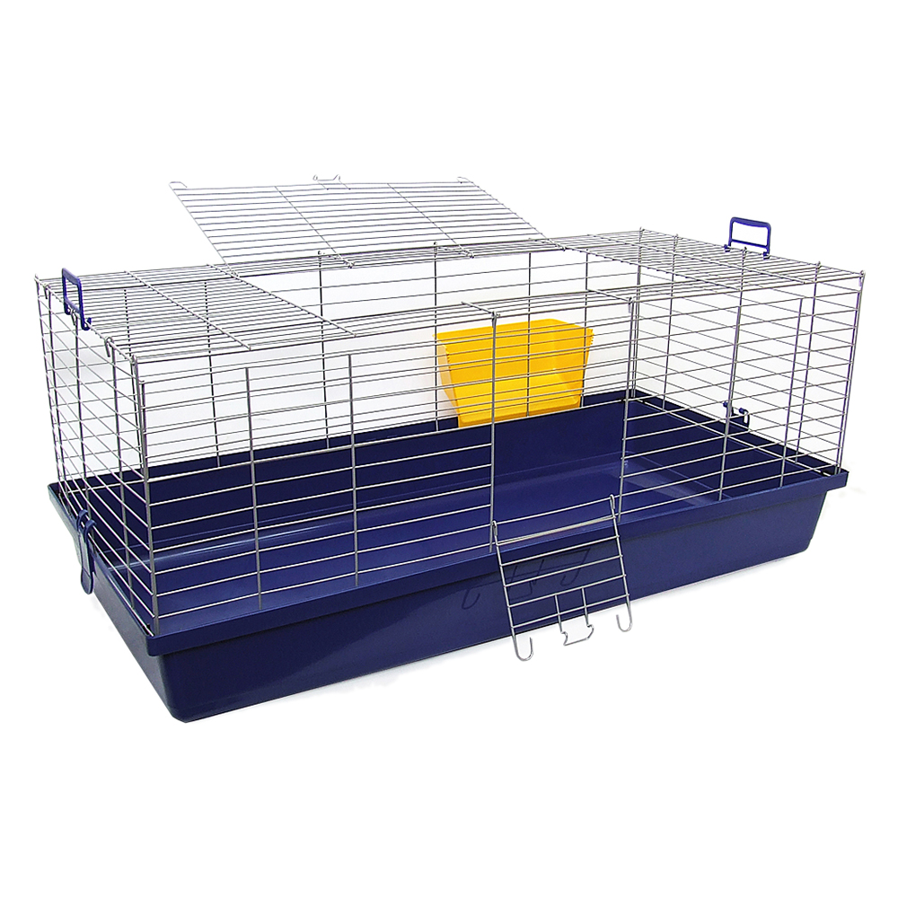 foto del prodotto gabbia skyline maxi xxl blu scuro l 119 x p 59 x h 47 cm