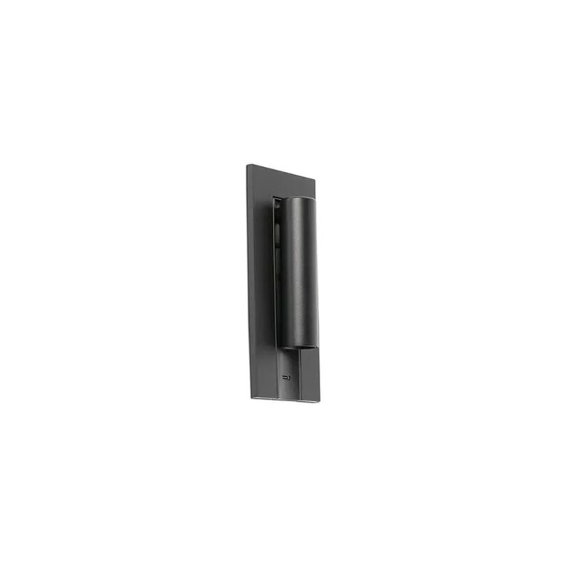 foto del prodotto gabo lettore usb nero orientabile con interruttore 62757