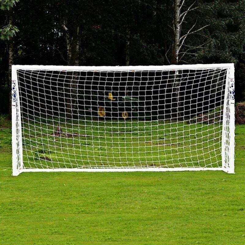 foto del prodotto gabrielle lablanc rete da calcio 3x2m, corda in polietilene da 3mm, rete da calcio, senza telaio