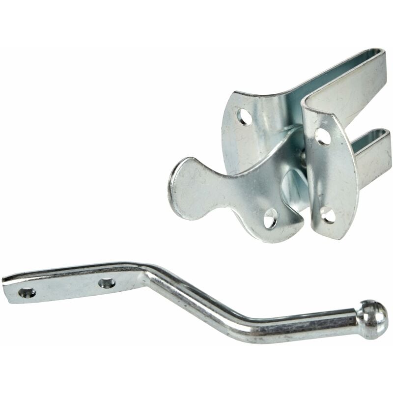 foto del prodotto gah alberts 210182 serratura per cancello da giardino, acciaio, grigio, 12.7 x 4.5 x 5.8 cm