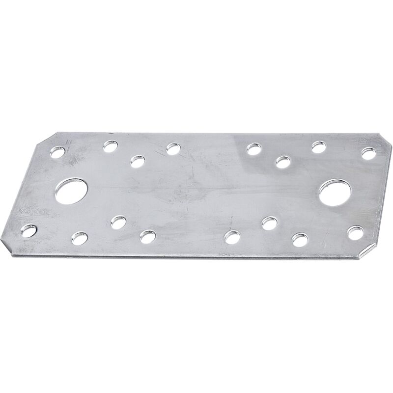 foto del prodotto gah alberts 361013 lastrina di giunzione piana, acciaio, 135 x 55 mm 50 pz