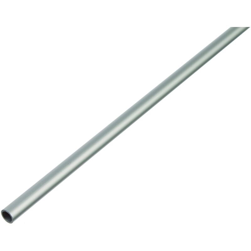 foto del prodotto gah alberts 471767 tubo tondo . alluminio, anodizzato argento . 1000 x 30 x 2 mm