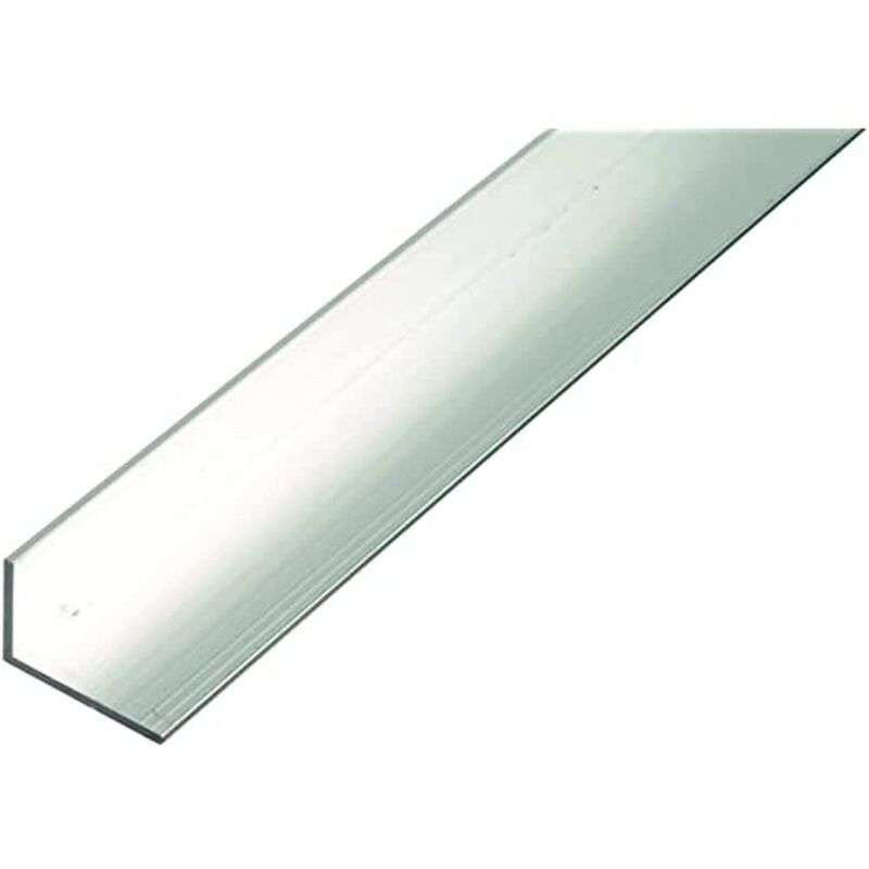 foto del prodotto gah alberts 471781 profilo angolare alluminio, anodizzato argento 1000 x 30 x 15 mm