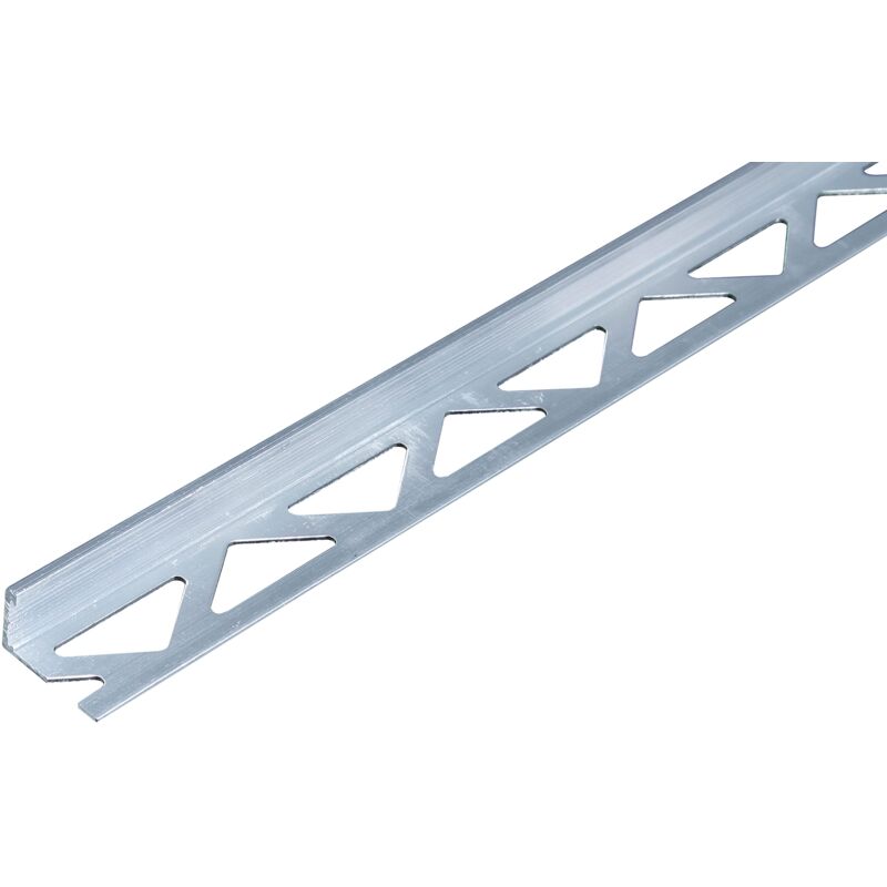 foto del prodotto gah alberts 475390 profilo terminale per piastrelle alluminio, grezzo 1000 x 23,5 x 12,5 mm