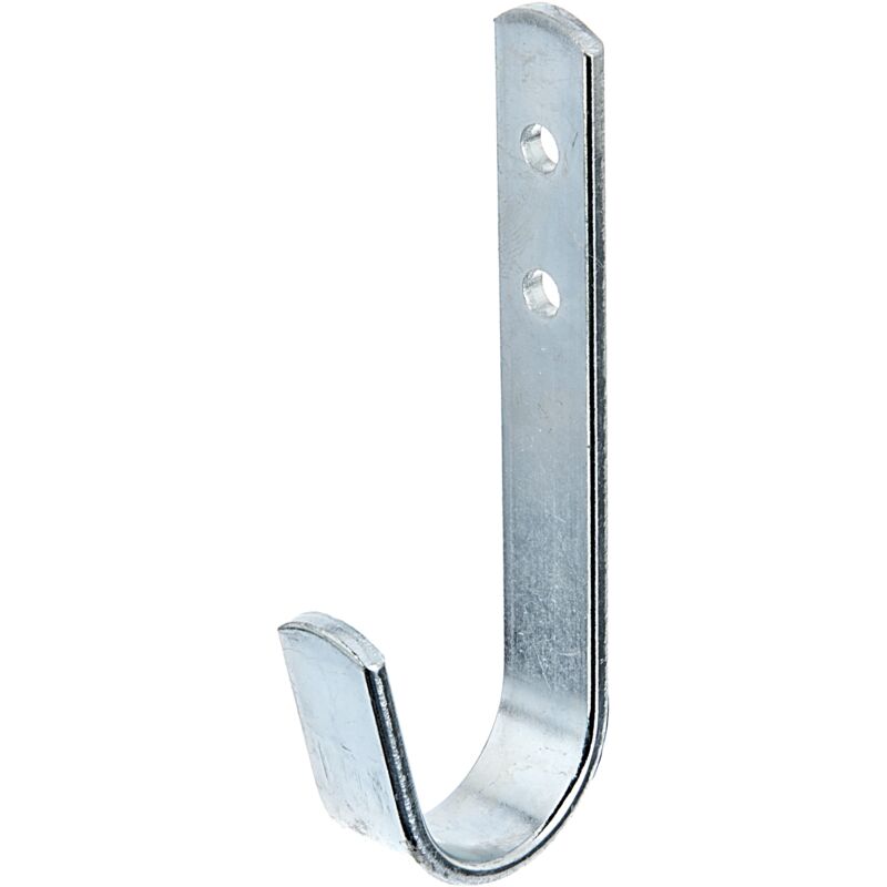 foto del prodotto gah alberts 802110 gancio da parete, disponibile in diverse versioni, curvo, zincato, 90 x 30 mm
