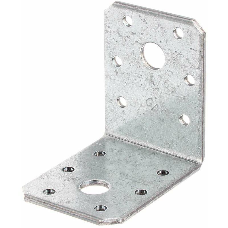 foto del prodotto gah piastra angolare giunzione 60x60x45x2,5 mm zincata